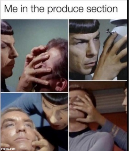 Touchy Feely | image tagged in spock | made w/ Imgflip meme maker