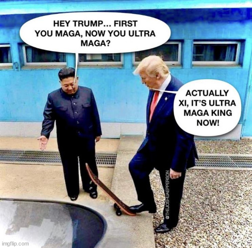 Ultra Mega | image tagged in president trump | made w/ Imgflip meme maker