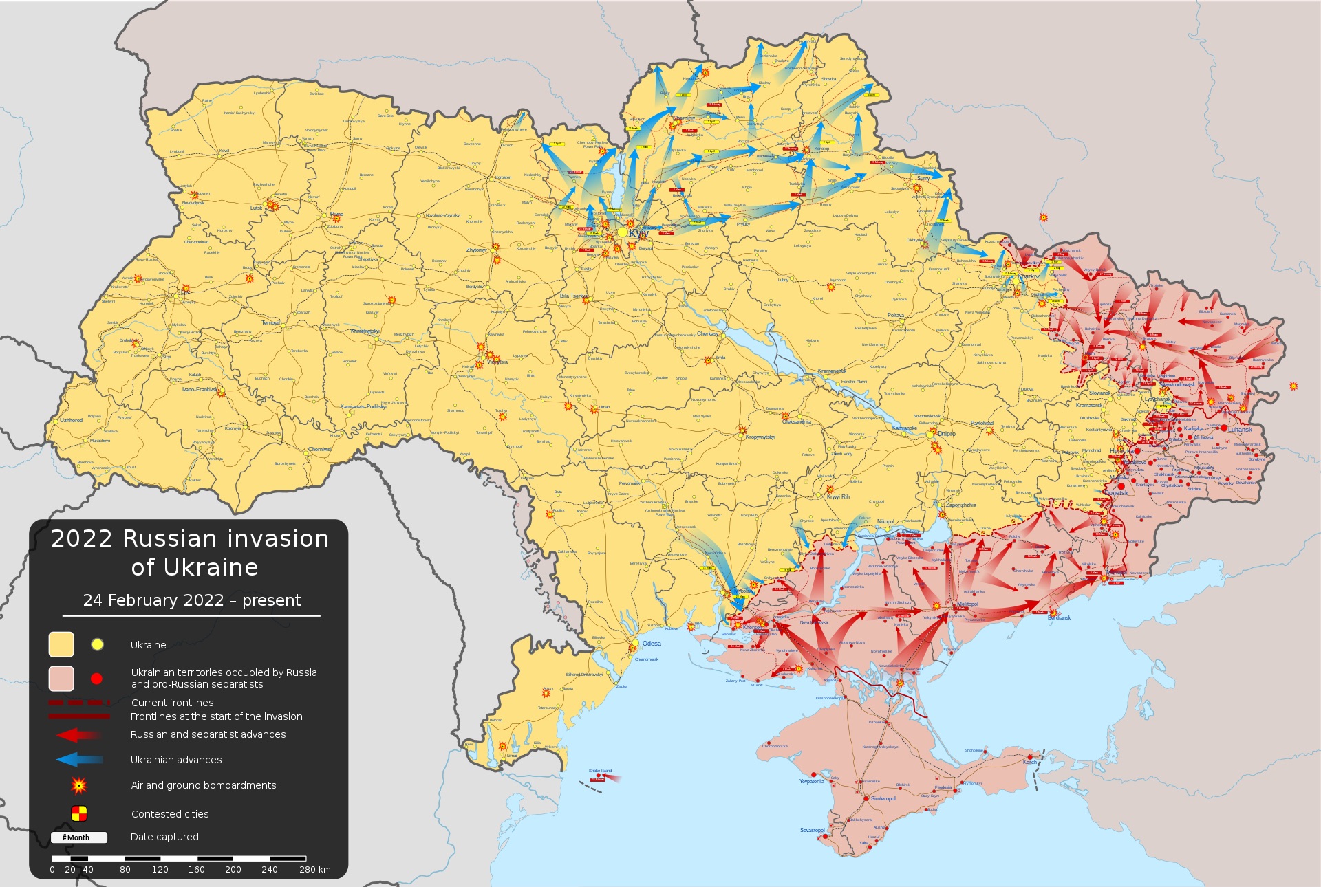 High Quality Ukraine is bigger than you think Blank Meme Template