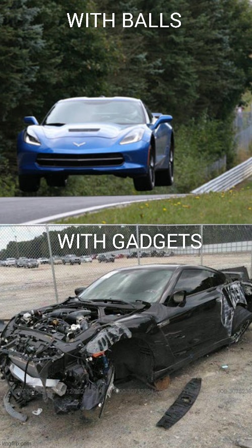 Corvette > GamblingTurd-"Rocket" | image tagged in corvette,gtr | made w/ Imgflip meme maker