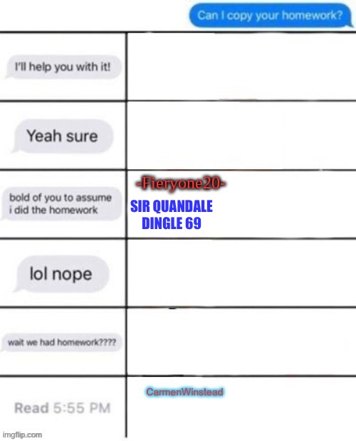 SIR QUANDALE DINGLE 69 | made w/ Imgflip meme maker