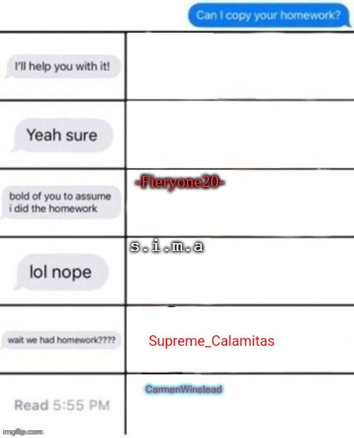 Supreme_Calamitas | made w/ Imgflip meme maker