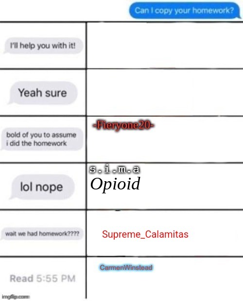 Opioid | made w/ Imgflip meme maker