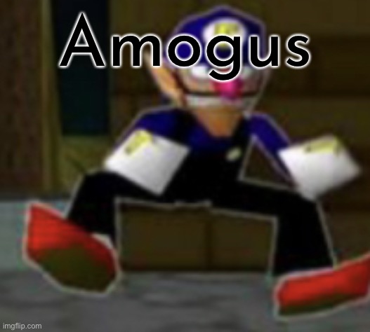 wah male | Amogus | image tagged in wah male | made w/ Imgflip meme maker