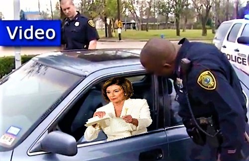 Pelosi rips traffic ticket Blank Meme Template