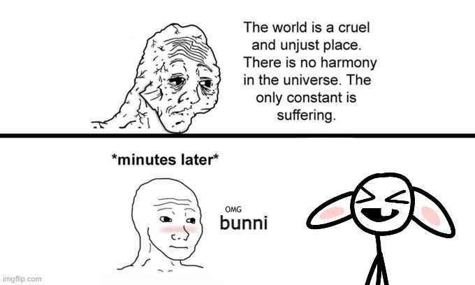 bunyi | bunni | image tagged in bunni | made w/ Imgflip meme maker