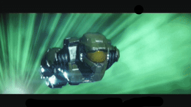 master chief on his way Blank Meme Template