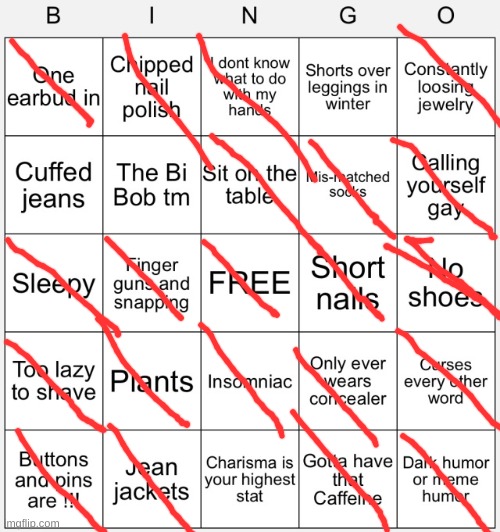 Bi Bingo! | image tagged in bi bingo | made w/ Imgflip meme maker