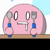 High Quality Kirby Hungry Blank Meme Template