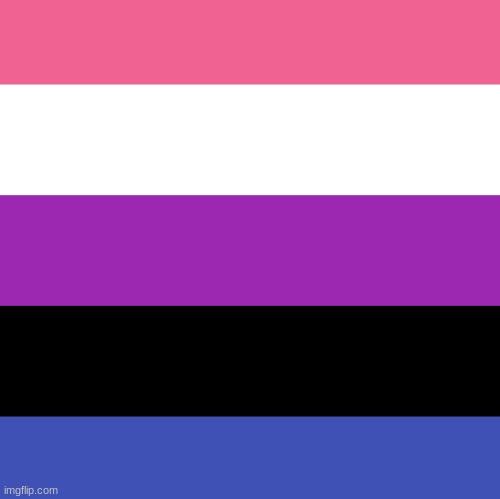 Day 4 of drawling Pride flags! Todays flag: Gender Fluid | made w/ Imgflip meme maker