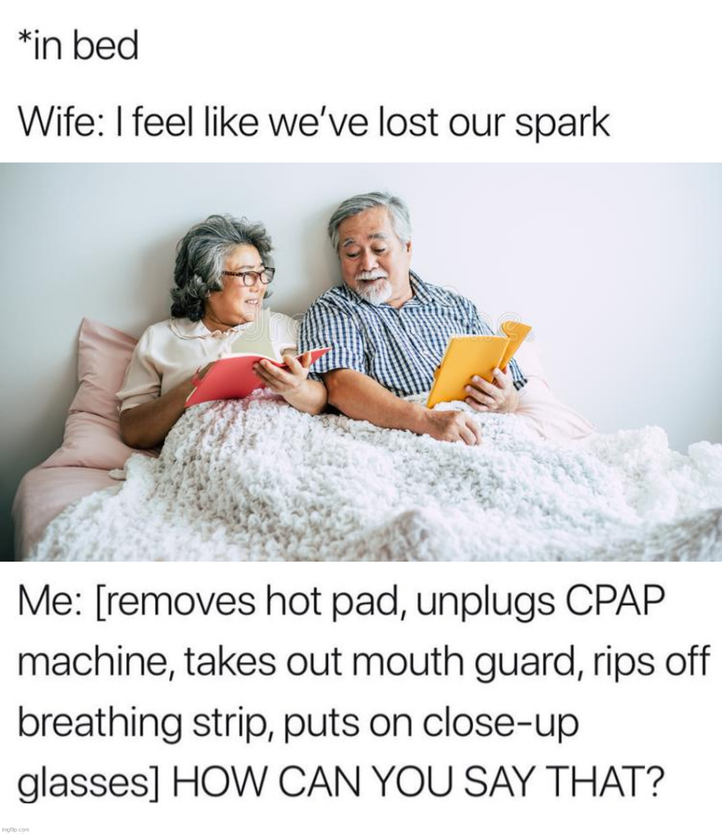 Grandma and Grandpa | image tagged in old people be like | made w/ Imgflip meme maker