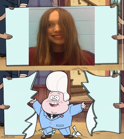 Uh oh girl | Gideon | image tagged in gravity falls | made w/ Imgflip meme maker