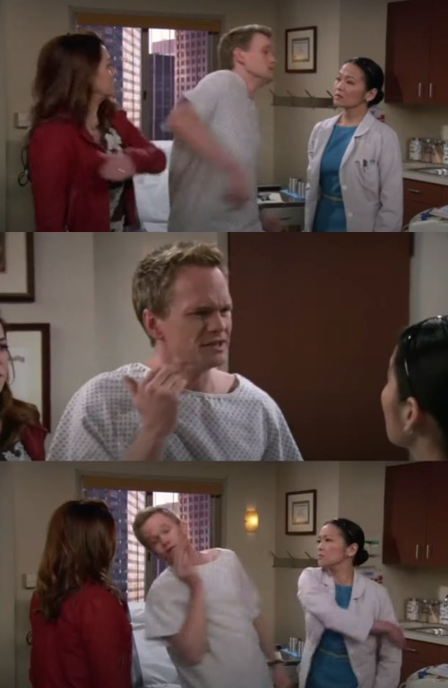 High Quality HIMYM Barney Getting Slapped Blank Meme Template