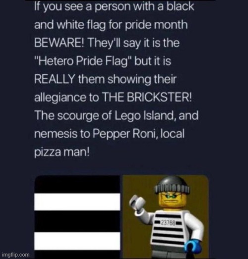 Be aware! | image tagged in memes,twitter,the brickster,lego island,funny | made w/ Imgflip meme maker