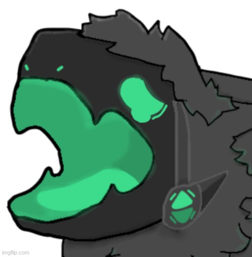 Emerald Protogen Cri | image tagged in emerald protogen cri | made w/ Imgflip meme maker