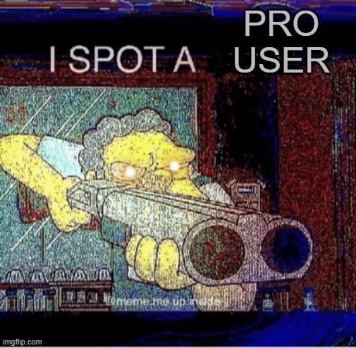 I spot a thot | PRO USER | image tagged in i spot a thot | made w/ Imgflip meme maker