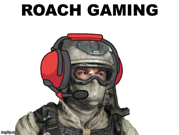 roach gaming |  ROACH GAMING | image tagged in roach,gaming,awesome | made w/ Imgflip meme maker