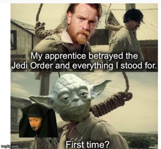 ive been savin dees up for a long time | image tagged in star wars prequels | made w/ Imgflip meme maker