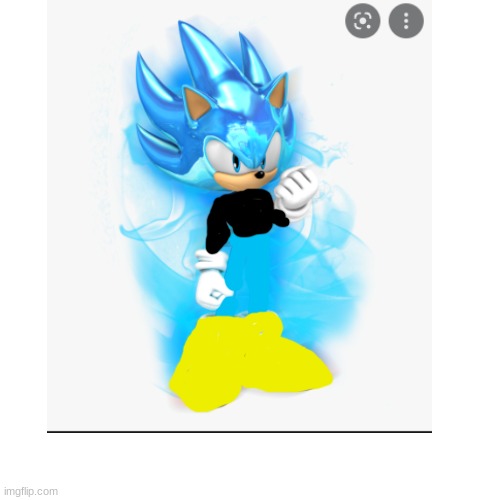 image tagged in sonic the hedgehog,ssj | made w/ Imgflip meme maker