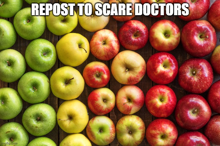 REPOST TO SCARE DOCTORS | made w/ Imgflip meme maker