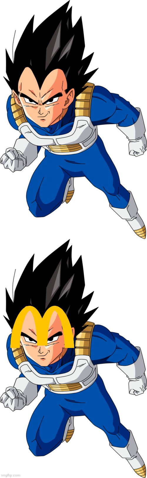 It felt too wrong to not have it on imgflip | image tagged in vegetables,vegeta,dragon ball z | made w/ Imgflip meme maker