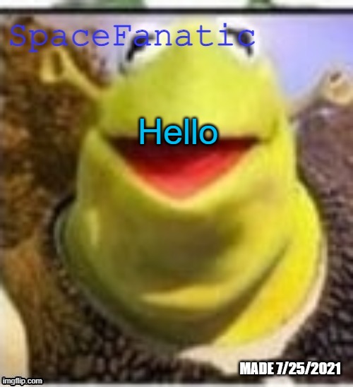 Ye Olde Announcements | Hello | image tagged in spacefanatic announcement temp | made w/ Imgflip meme maker