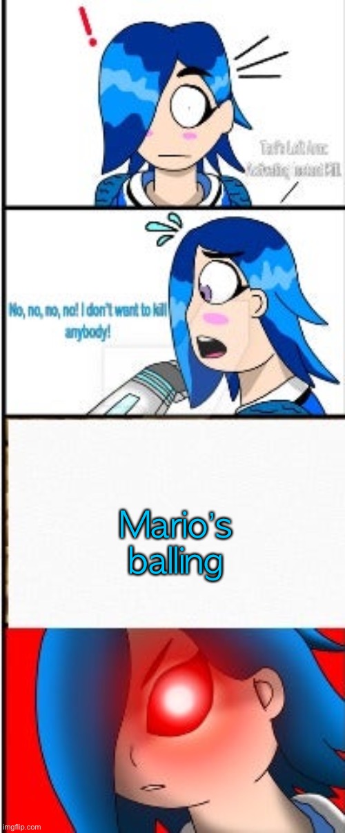 Tari is about to kill some b*tches | Mario’s balling | image tagged in tari is about to kill some b tches | made w/ Imgflip meme maker