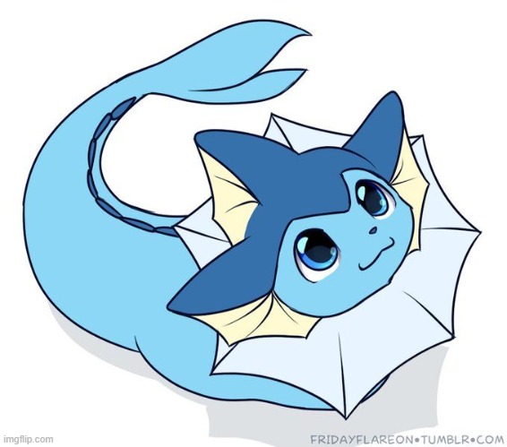 Here have a fresh loaf of Aaron | image tagged in vaporeon | made w/ Imgflip meme maker