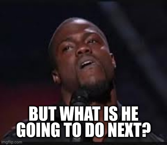 Kevin Hart | BUT WHAT IS HE GOING TO DO NEXT? | image tagged in kevin hart | made w/ Imgflip meme maker