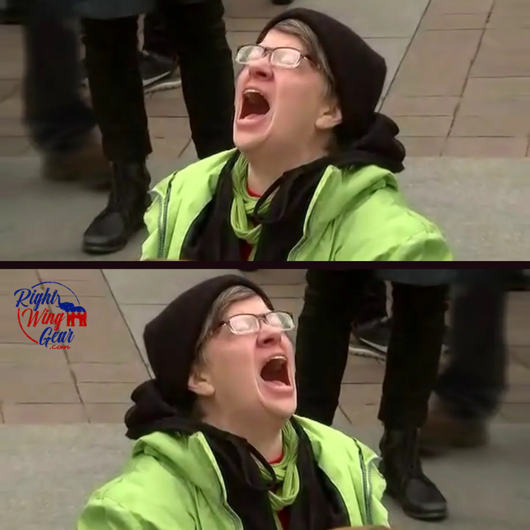 Contradictory Screaming Liberal Blank Meme Template