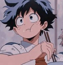 Deku eating Rice | image tagged in deku eating rice | made w/ Imgflip meme maker