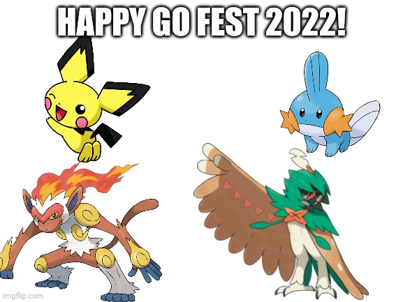 Happy go fest!! | HAPPY GO FEST 2022! | image tagged in blank white template | made w/ Imgflip meme maker