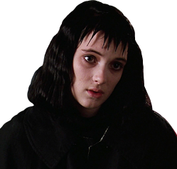 High Quality Lydia Deetz From Beetlejuice Transparent Background Blank Meme Template