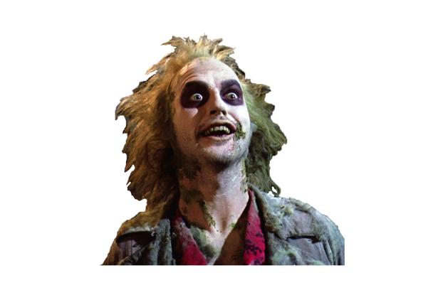 Michael Keaton as Beetlejuice Blank Meme Template