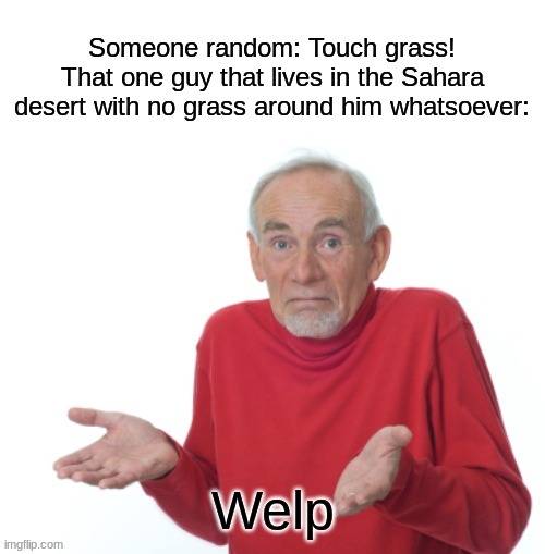 touching grass Memes & GIFs - Imgflip