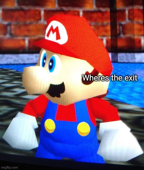 Wheres the exit | made w/ Imgflip meme maker