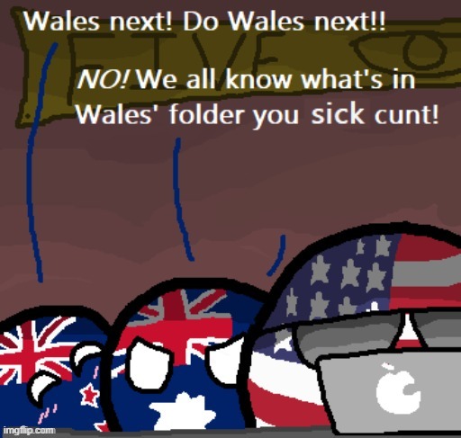 i wonder what's in wales' folder | made w/ Imgflip meme maker