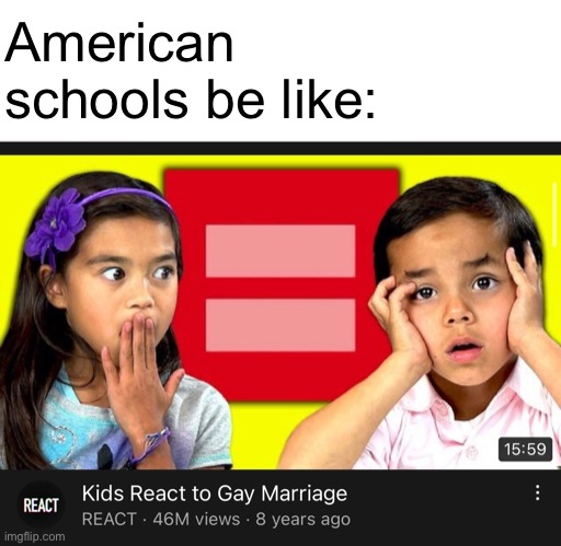 American schools be like: | image tagged in memes | made w/ Imgflip meme maker