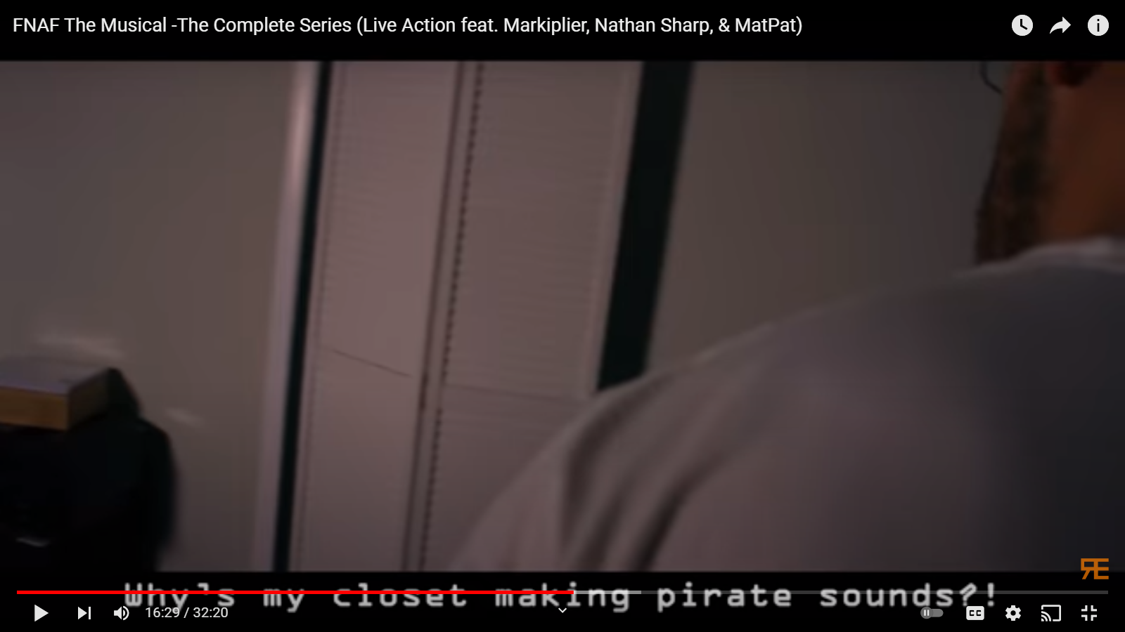 Why's my closet making pirate sounds Blank Meme Template
