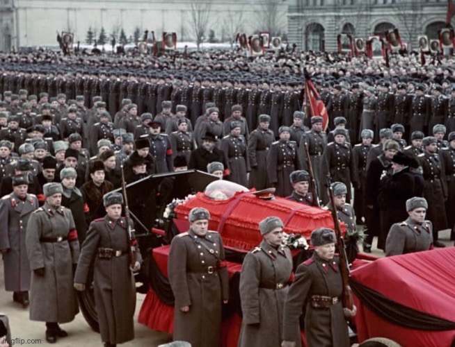 Comrade Stalin is no longer among us | made w/ Imgflip meme maker