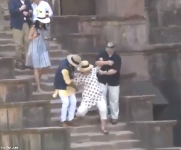 Hillary falling | image tagged in hillary falling | made w/ Imgflip meme maker