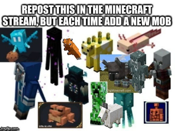 image tagged in minecraft,repost | made w/ Imgflip meme maker