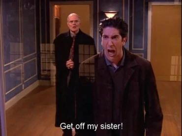 Get off my sister Blank Meme Template
