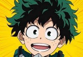 smiling deku Blank Meme Template