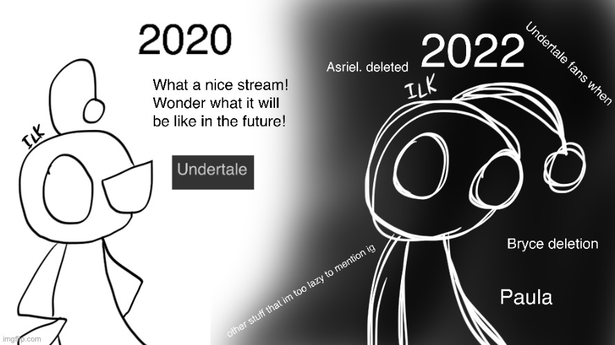 I will admit, I might be the one who introduced the stream to ''Undertale fans when'' and I really regret it now tbh | made w/ Imgflip meme maker