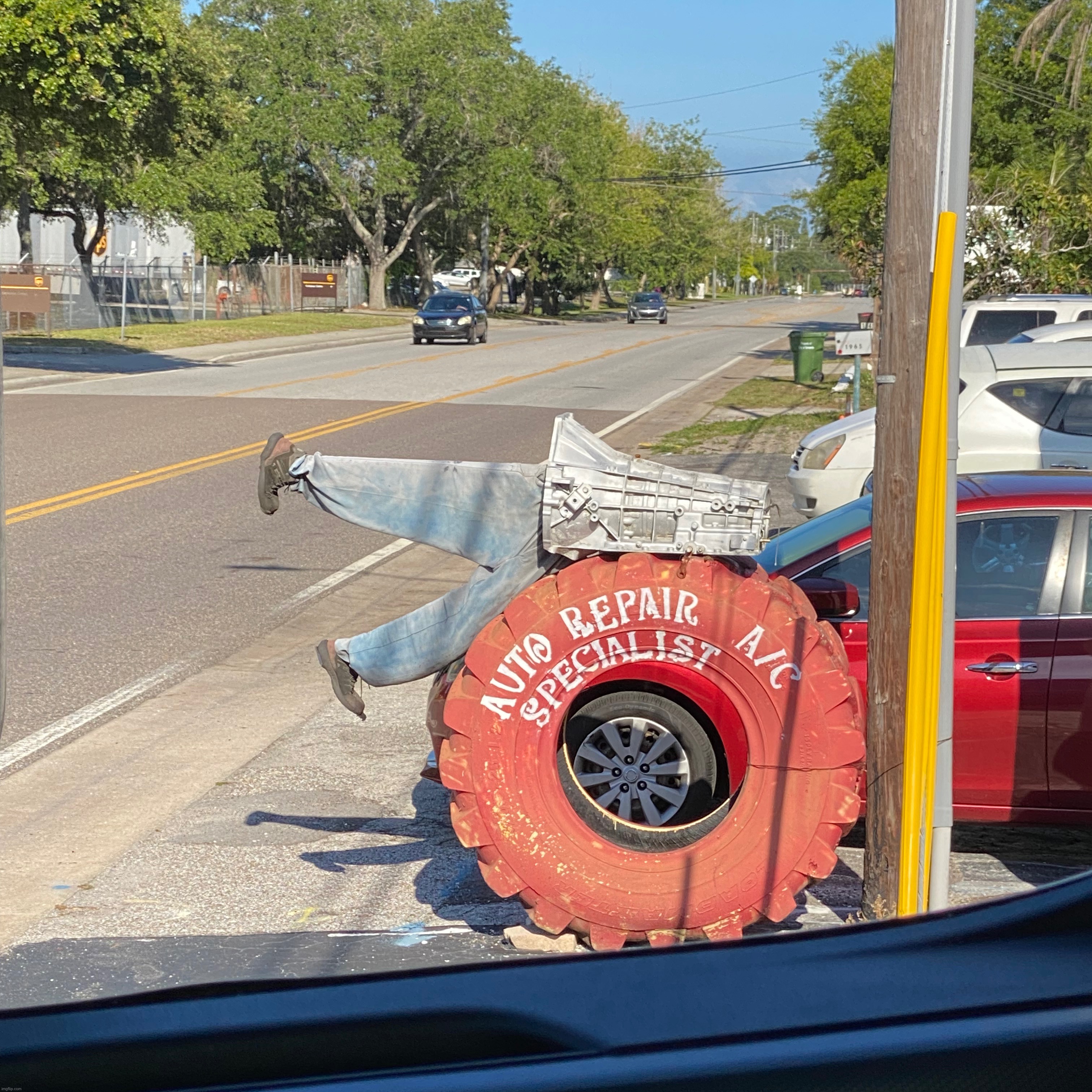 Goofy sculpture, Sarasota FL 6/5/22 | made w/ Imgflip meme maker