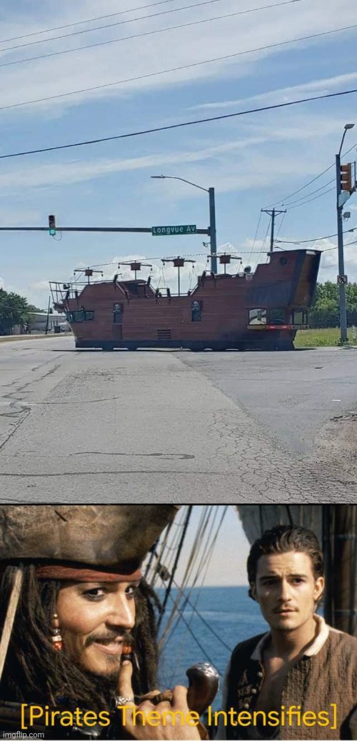 NOW THAT'S A CAMPER I WOULD DRIVE! | image tagged in camper,cars,strange cars,pirates,pirates of the caribbean | made w/ Imgflip meme maker