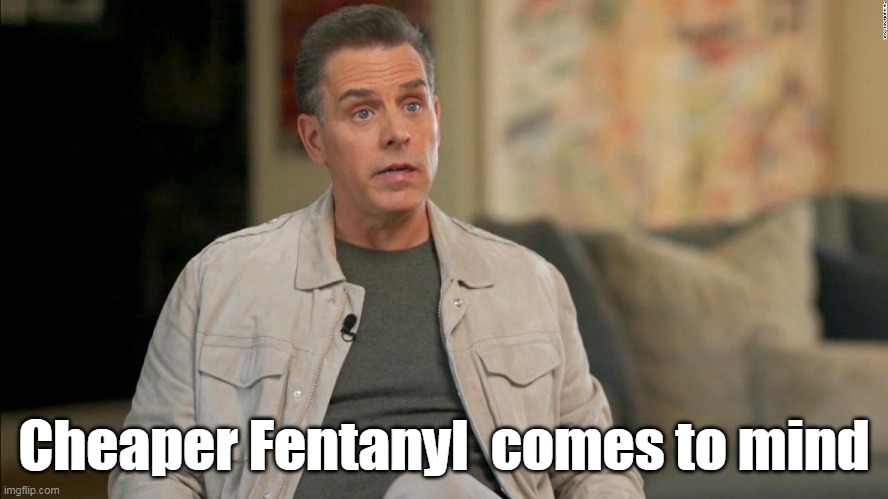 Cheaper Fentanyl  comes to mind | made w/ Imgflip meme maker