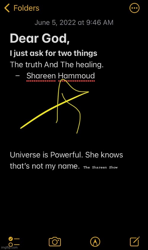 God |  The Shareen Show | image tagged in power,universe,memes,so true memes,mental health,awareness | made w/ Imgflip meme maker