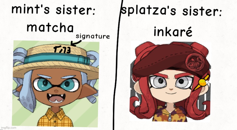 My oc's siblings! | image tagged in yes | made w/ Imgflip meme maker